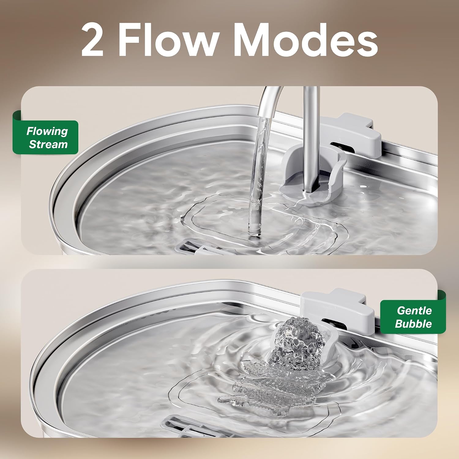 Stainless Steel Automatic Water Fountain