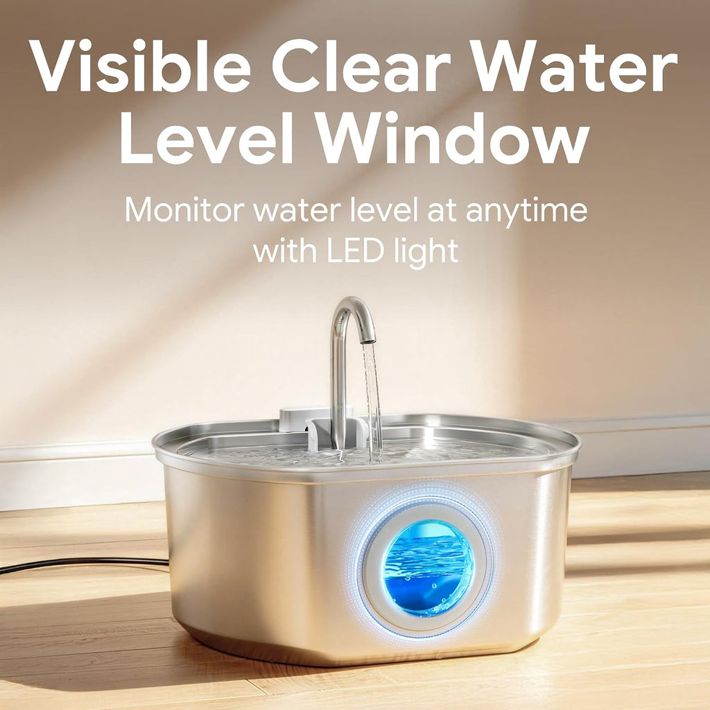 Stainless Steel Automatic Water Fountain