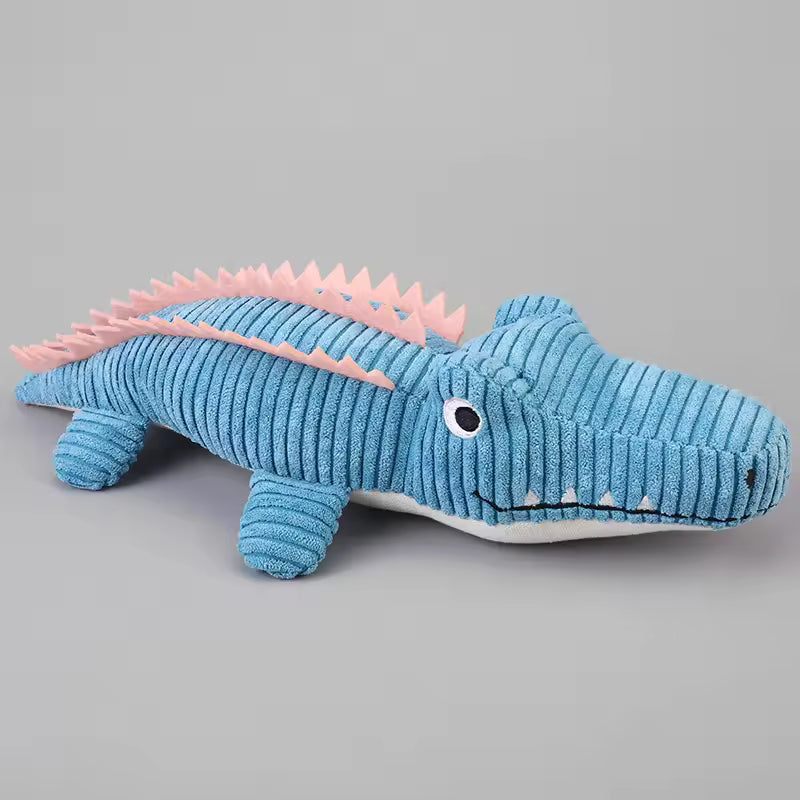 Crocodile Plush Dog Toy