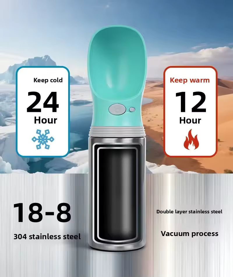 Double Wall Travel Water Bottle